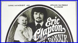 ERIC CLAPTON Delaney & Bonnie vintage original 1969 concert poster KIESER