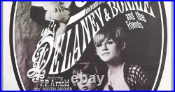 ERIC CLAPTON Delaney & Bonnie vintage original 1969 concert poster KIESER