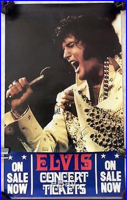 Elvis Presley- Another Stunning Concert Poster-100% Genuine And Original