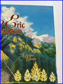 Eric Clapton Original Concert Poster 1998 San Jose Sacramento Portland BGP