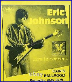 Eric Johnson 1997 Cain's Ballroom Tulsa Original Concert Posters Lot Of (2)