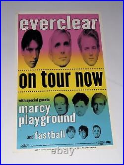 Everclear Fastball Original Concert Poster Old School Boxing Style Neat