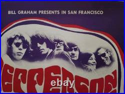 Extremely Rare Original Grateful Dead/Jefferson Airplane Pre- Concert Poster