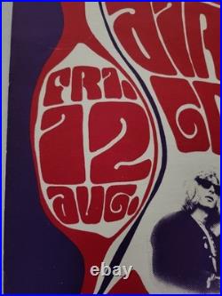 Extremely Rare Original Grateful Dead/Jefferson Airplane Pre- Concert Poster