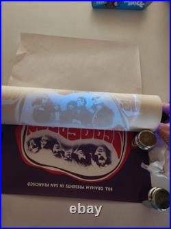 Extremely Rare Original Grateful Dead/Jefferson Airplane Pre- Concert Poster