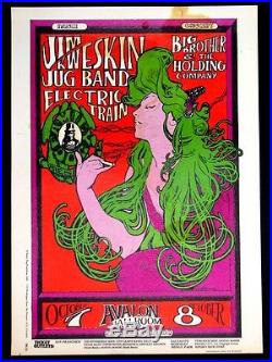 FAMILY DOG 29 1966 MOUSE KELLY Big Brother Kweskin BINDWEED CONCERT POSTER