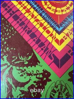 FD Big Brother & the Holding Company The Charlatans Blue Cheer Concert Poster
