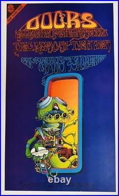 FD-D-18(2) THE DOORS 1967 DENVER GRIFFIN Family Dog Fillmore concert poster SALE FD-D-18(2) THE DOORS 1967 DENVER GRIFFIN Family Dog Fillmore concert poster SALE