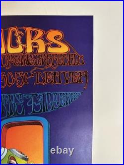 FD-D-18(2) THE DOORS 1967 DENVER GRIFFIN Family Dog Fillmore concert poster SALE FD-D-18(2) THE DOORS 1967 DENVER GRIFFIN Family Dog Fillmore concert poster SALE
