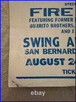 FLEETWOOD MAC 1976 SAN BERNARDINO Concert poster 14x22 Vintage Rock Promo FLEETWOOD MAC 1976 SAN BERNARDINO Concert poster 14x22 Vintage Rock Promo