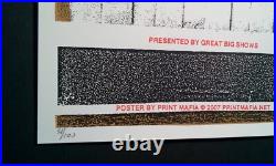 FLOGGING MOLLY SN LE #51/100 Print Mafia NASHVILLE CITY HALL 2007 Concert Poster