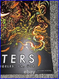 FOO FIGHTERS Los Angeles Concert Poster 8/11/24 BMO Stadium Miles Tsang /840 SE