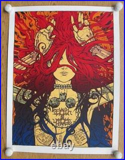 Faith No More Red Rocks 2015 Malleus Original Concert Poster Silkscreen
