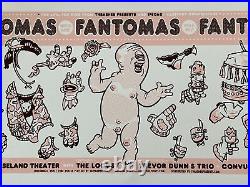 Fantomas Locust Trevor Dunn's Trio Portland Oregon Original Concert Poster