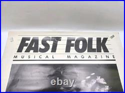 Fast Folk Concert 1985 Poster Signed By all 12 Performers, Rare