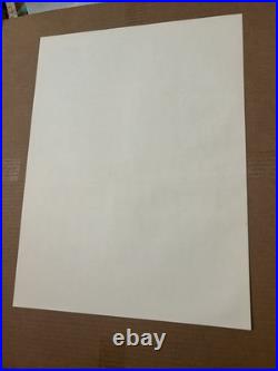 Fillmore West Poster Entry Fire Warning Vintage Graham not Grateful Dead Concert
