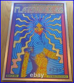 Flatstock 49 Pobiak Gig Concert Poster Convention Rare Variant S/N Poster