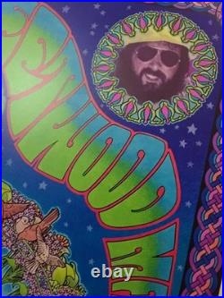 Fleetwood Mac 98 Original Concert Art Print Poster Uncut Sheet Signed Bob Masse