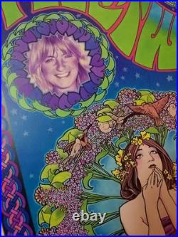 Fleetwood Mac 98 Original Concert Art Print Poster Uncut Sheet Signed Bob Masse