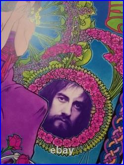Fleetwood Mac 98 Original Concert Art Print Poster Uncut Sheet Signed Bob Masse