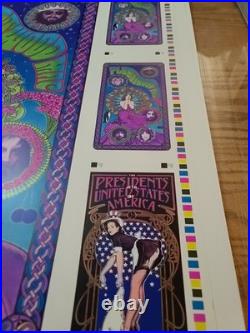 Fleetwood Mac 98 Original Concert Art Print Poster Uncut Sheet Signed Bob Masse