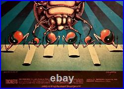 Framed 1968 1st Print Jimi Hendrix Experience Winterland Concert Poster BG 140