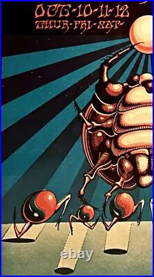 Framed 1968 1st Print Jimi Hendrix Experience Winterland Concert Poster BG 140