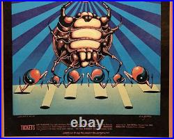 Framed 1968 1st Print Jimi Hendrix Experience Winterland Concert Poster BG 140