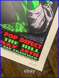 Frank Kozik 1994 Medicine Concert Poster S&N @ Bottom Of The Hill