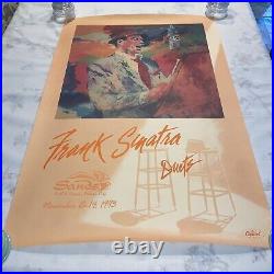 Frank Sinatra Original Duets Concert Sands Nov 1993 Poster