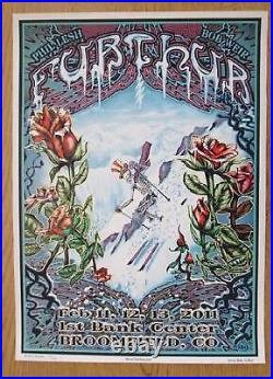 Furthur Grateful Dead Broomfield 2011 Concert Poster Silkscreen Original