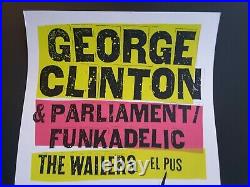 GEORGE CLINTON PARLIAMENT & THE WAILERS Print Mafia 2004 ATLANTA Concert Poster