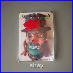 GRATEFUL DEAD 1972 German tour A1 concert poster GUNTHER KIESER VERY RARE