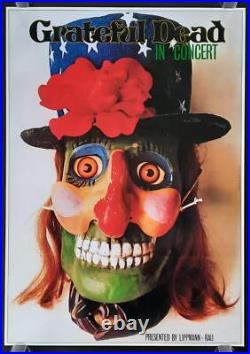 GRATEFUL DEAD 1974 Concert Poster Germany by Gunther Kieser RP GRATEFUL DEAD 1974 Concert Poster Germany by Gunther Kieser RP