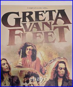 GRETA VAN FLEET Official 2018 Concert World Tour Poster