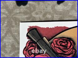 GUNS & ROSES Sturgill Simpson 2017 Miami Rock Concert SCREEN PRINT POSTER