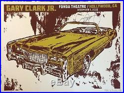 Gary Clark Jr. Signed Limited Edition Concert Poster Live Hollywood CA