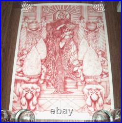Ghost Bc Band Rare 2016 # 1100/1500 Numbered Litho Poster Dollar Concert Tix Lp Ghost Bc Band Rare 2016 # 1100/1500 Numbered Litho Poster Dollar Concert Tix Lp