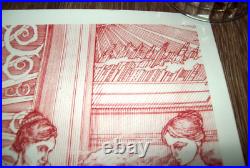 Ghost Bc Band Rare 2016 # 1100/1500 Numbered Litho Poster Dollar Concert Tix Lp Ghost Bc Band Rare 2016 # 1100/1500 Numbered Litho Poster Dollar Concert Tix Lp
