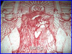 Ghost Bc Band Rare 2016 # 1100/1500 Numbered Litho Poster Dollar Concert Tix Lp Ghost Bc Band Rare 2016 # 1100/1500 Numbered Litho Poster Dollar Concert Tix Lp