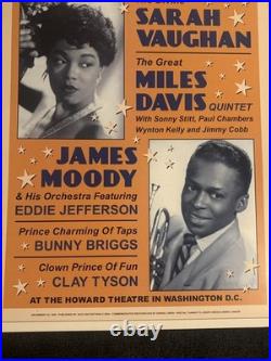 Giant Lot of 23 Commemorative Jazz Concert Poster Prints(NM Condition)