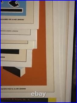 Giant Lot of 23 Commemorative Jazz Concert Poster Prints(NM Condition)