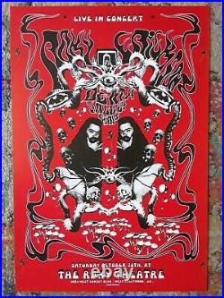 Gig poster lot, psychedelic poster lot, concert posters 10 S/N prints