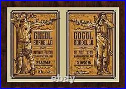 Gogol Bordello Feb 18/19th, 2018 Vancouver LTD. Concert Poster Art Print Set