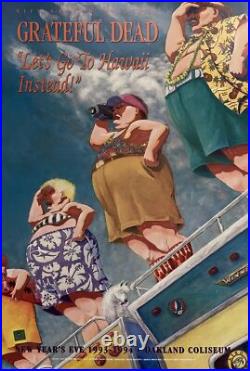 Grateful Dead Concert Poster Oakland 1993 BGP-85