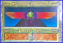 Grateful Dead Egypt 1978 (1978) Original Printers Proof Concert Tour Poster