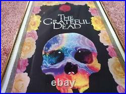 Grateful Dead Last Mardi Gras Show Run Oakland Coliseum 95 Concert Poster Framed