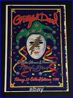 Grateful Dead Mardi Gras 1993 Original Vintage Uncut Concert Poster
