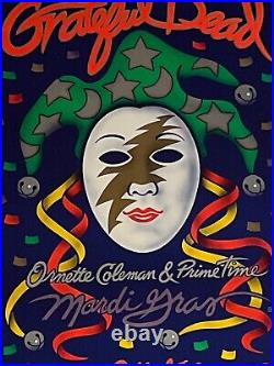 Grateful Dead Mardi Gras 1993 Original Vintage Uncut Concert Poster