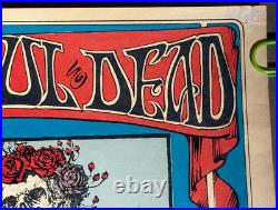 Grateful Dead Skeleton & Roses Avalon Ballroom Family Dog Concert Poster Fd-26-3